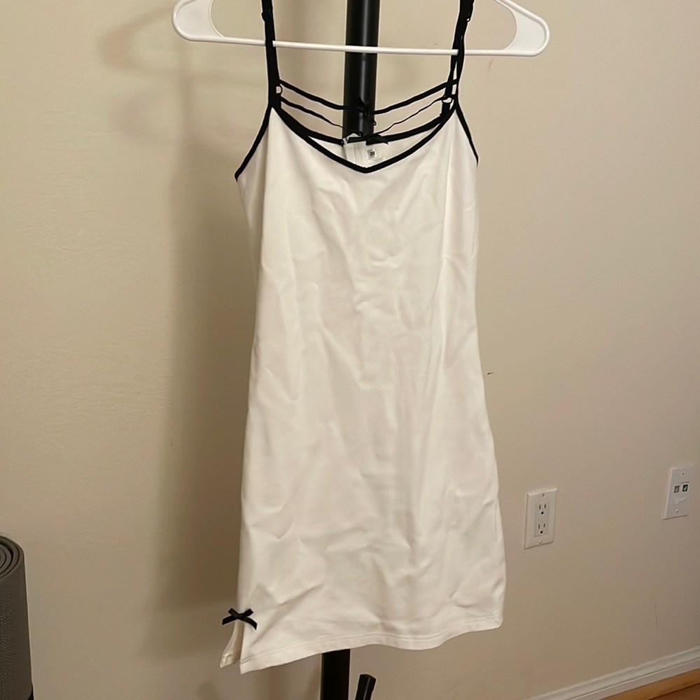 White cotton dress